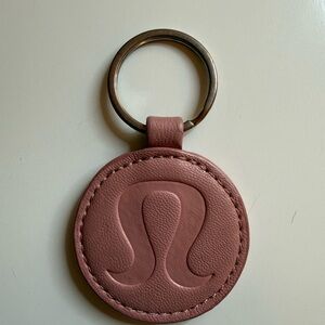 lululemon athletica Pink Keychain